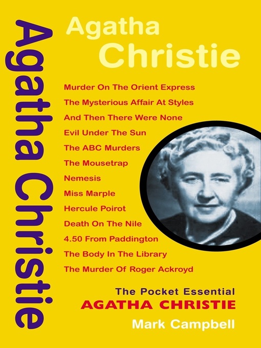 Title details for Agatha Christie by Mark Campbell - Available